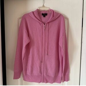 Cashmere Pink Zip-Up Hoodie